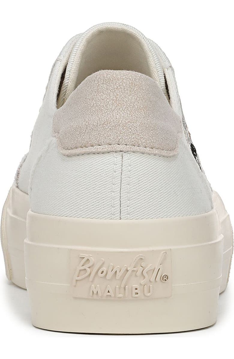 Blowfish Malibu Sadie-Sun 3 Platform Sneaker, Alternate, color, White Cap