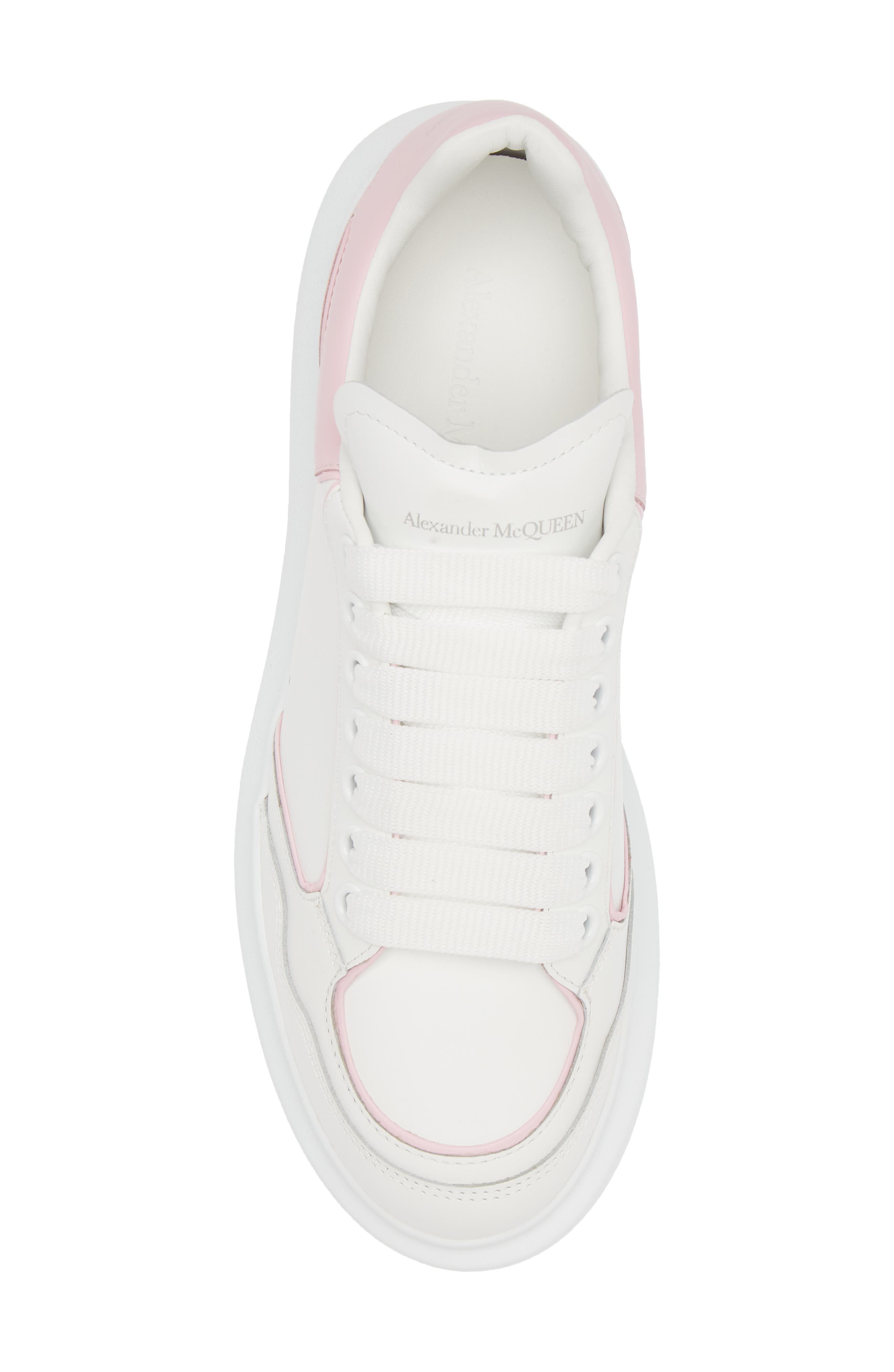 Oversize Sneaker, Alternate, color, WHITE/ PINK