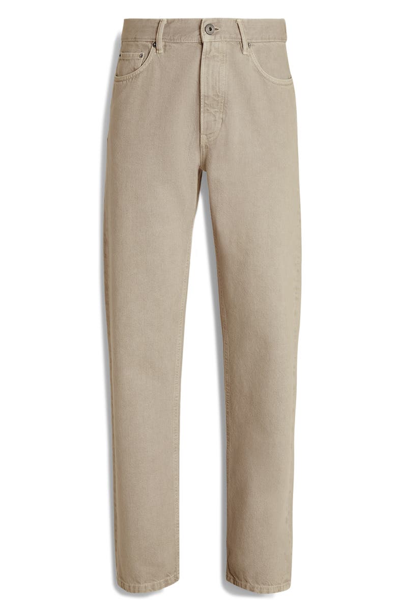 ZEGNA City Fit Nonstretch Denim Jeans, Main, color, Piedicavallo