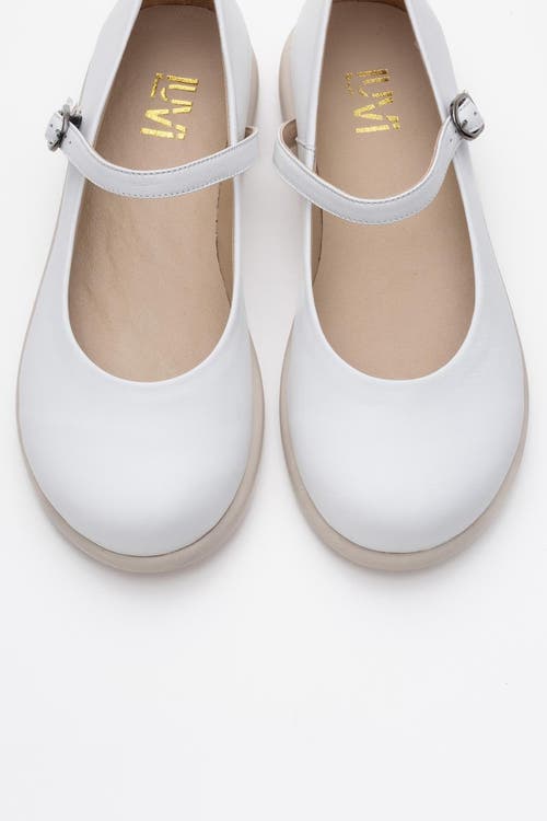 Forever & Always Shoes Anisa Leather Strap Flat