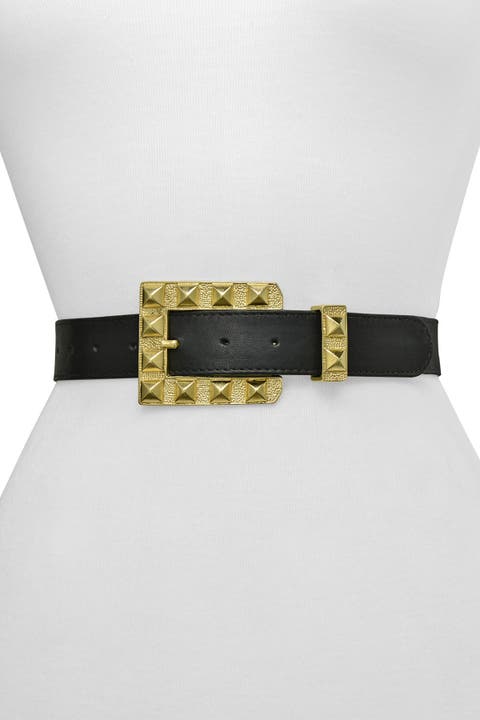 Rai Square Buckle Belt