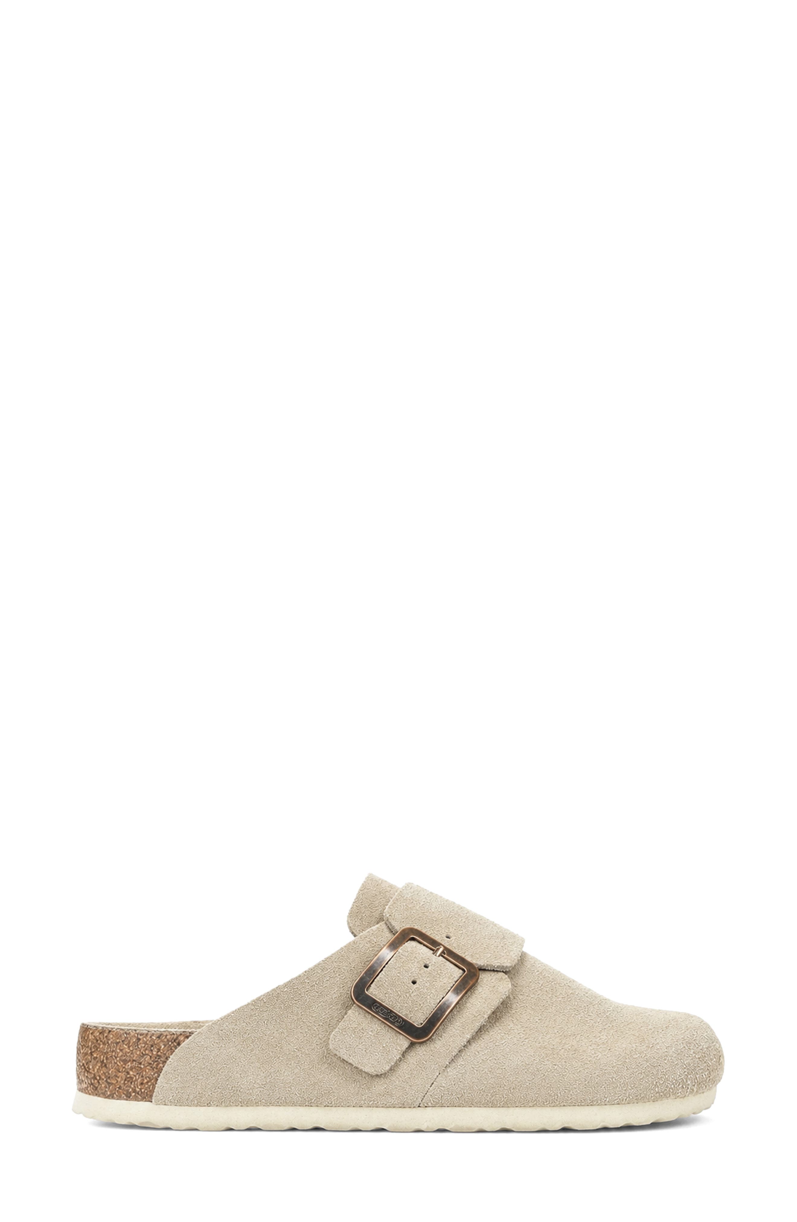 Atlas Suede Clog, Alternate, color, GREY