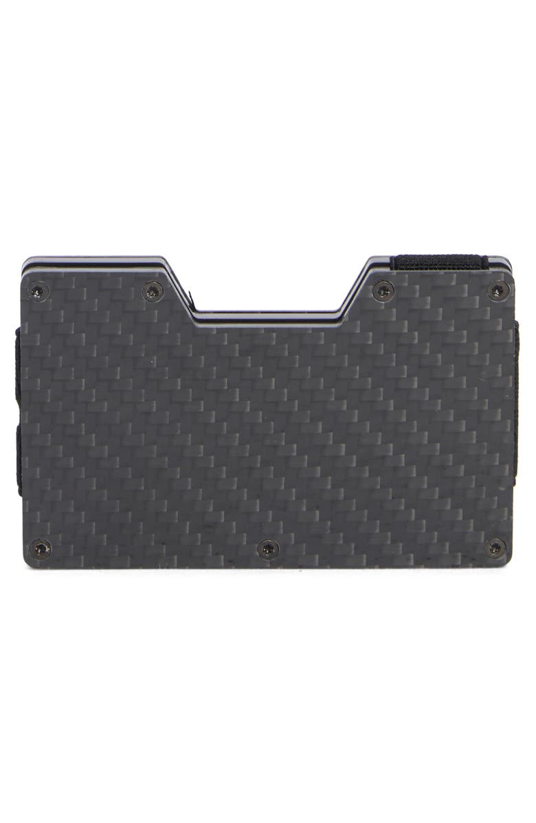 Kenneth Cole Carbon Fiber Hardside Card Case, Alternate, color, Black