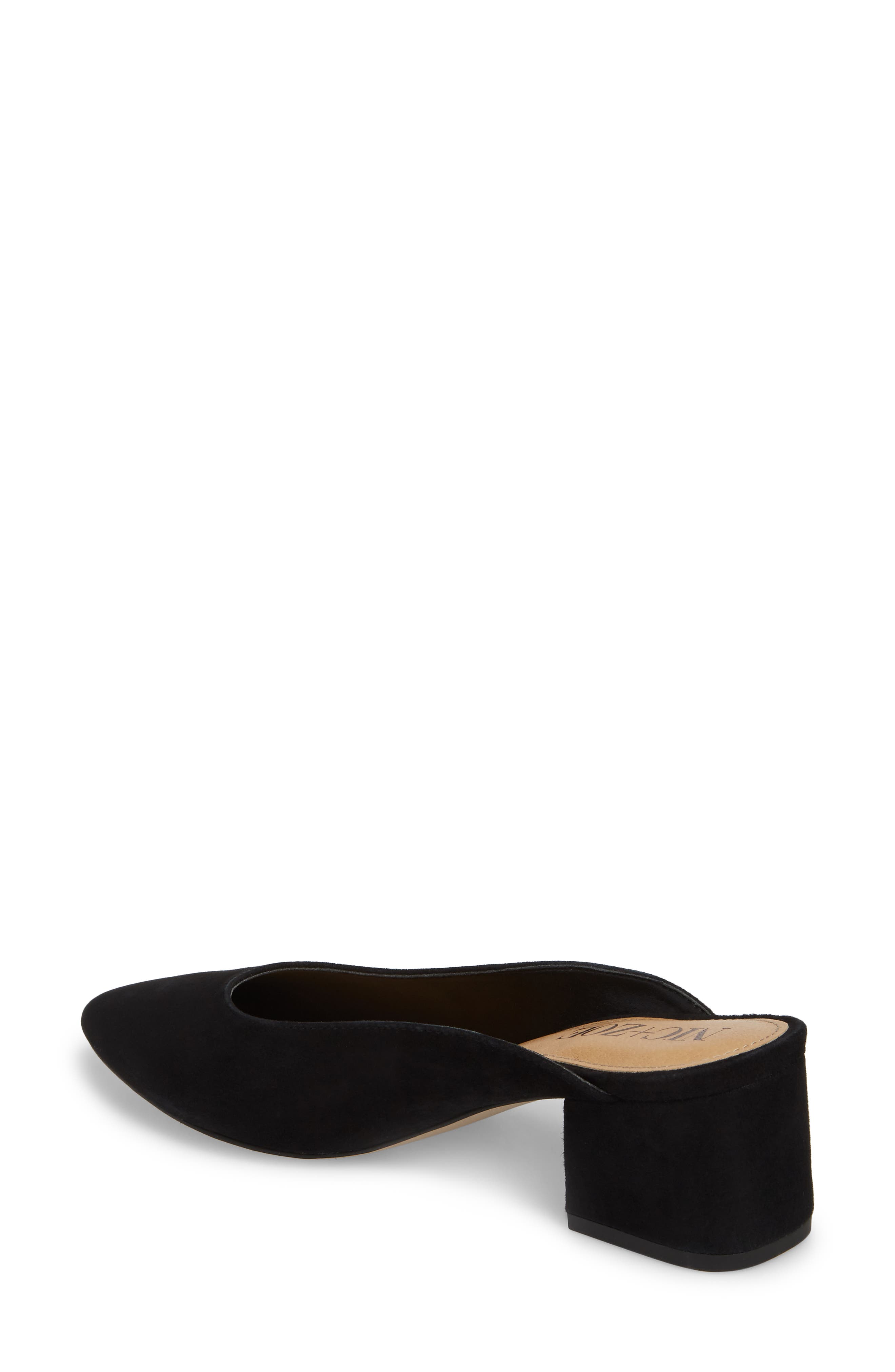 Jayla Mule, Alternate, color, BLACK SUEDE