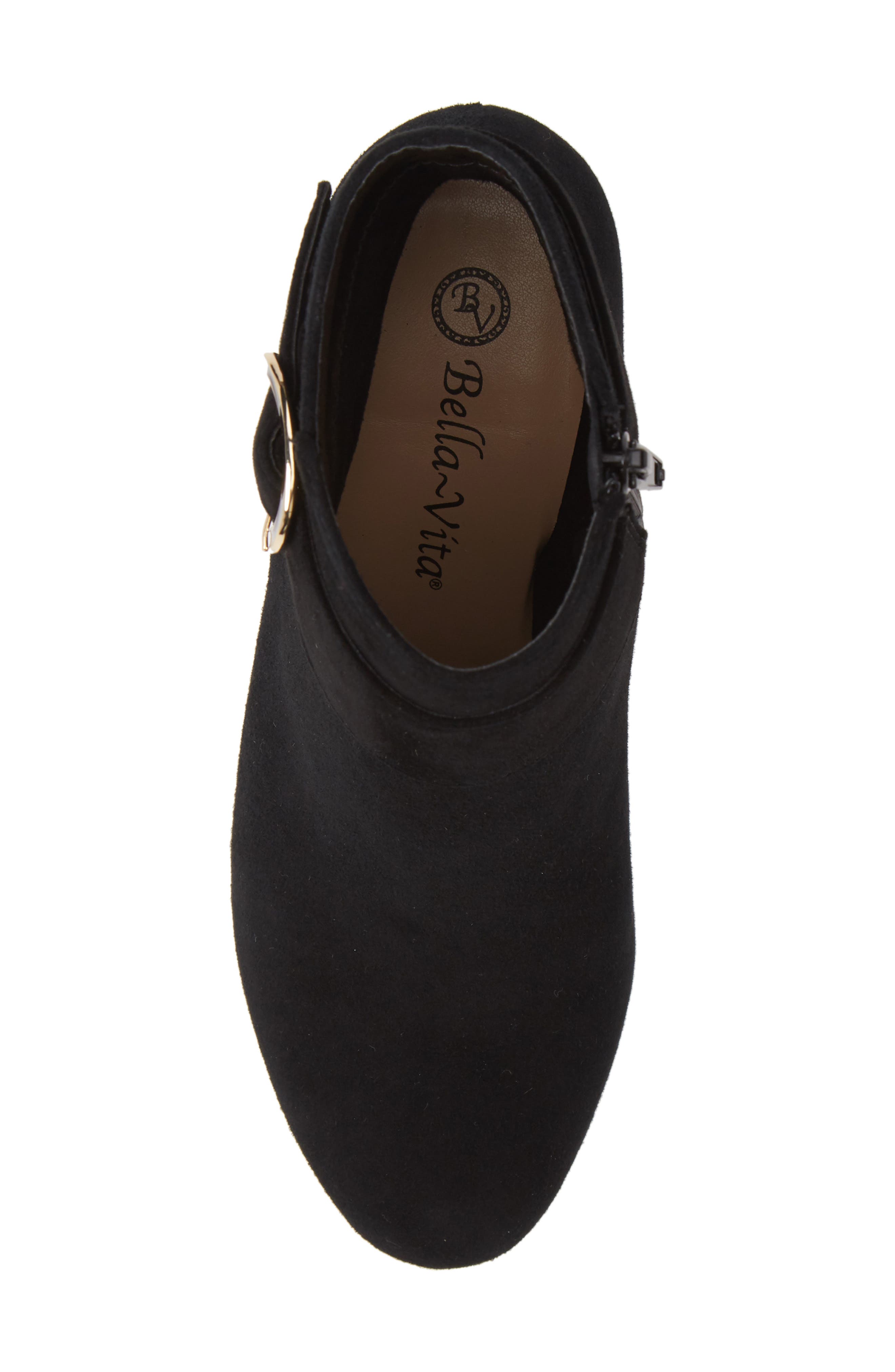 Klaire Bootie, Alternate, color, BLACK SUEDE