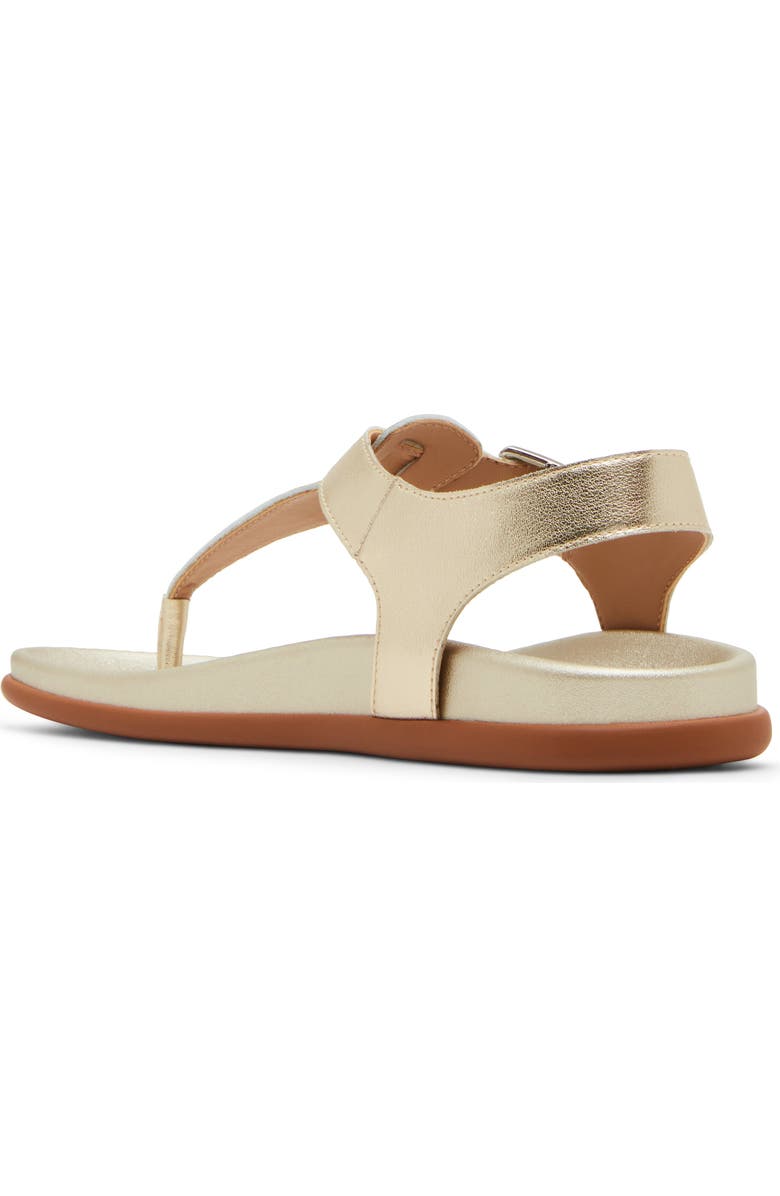 Blondo Nelli Sandal, Alternate, color, Gold Leath