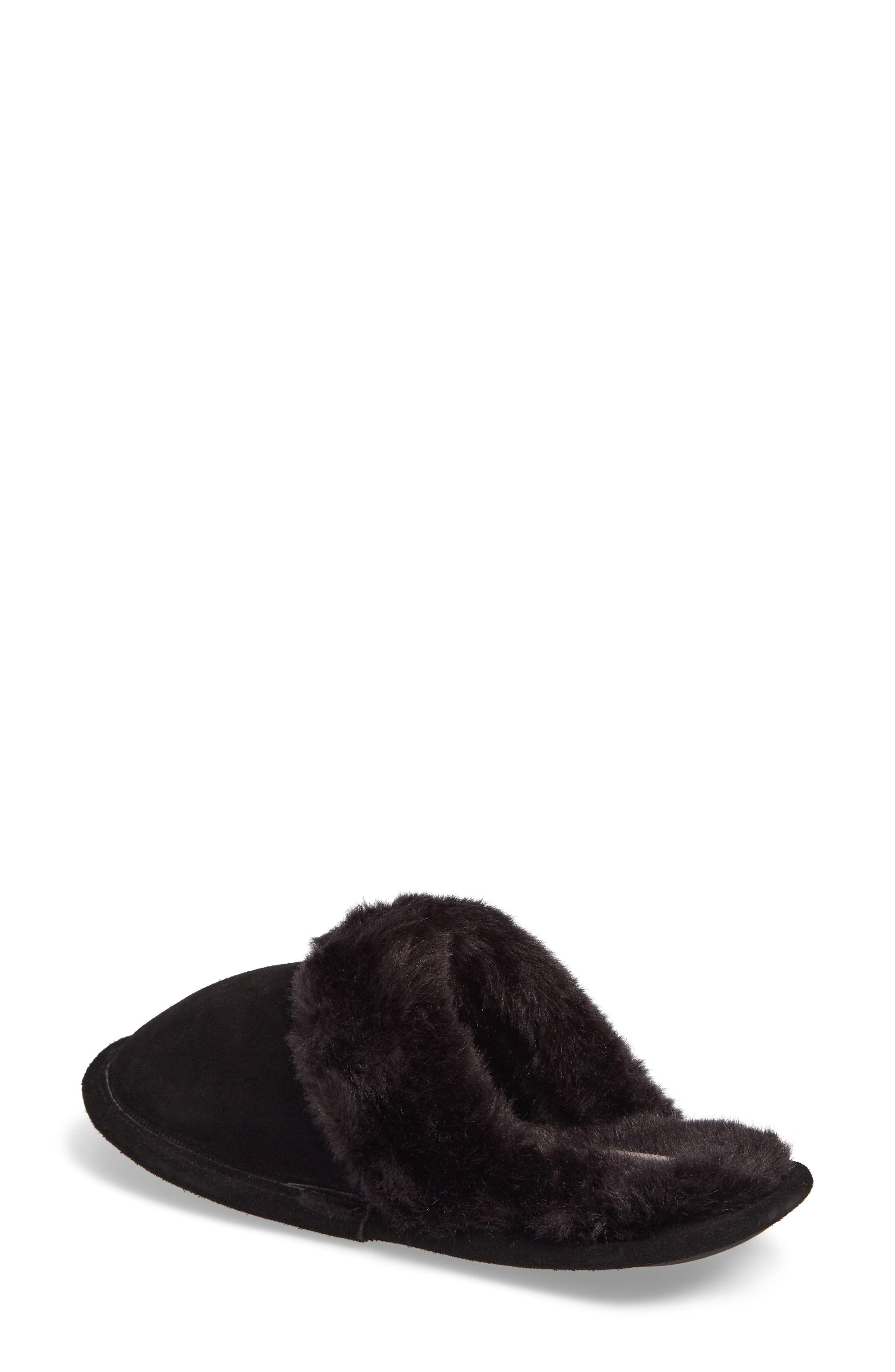 Daniel Green Pammy Faux Fur Slipper, Alternate, color, 
