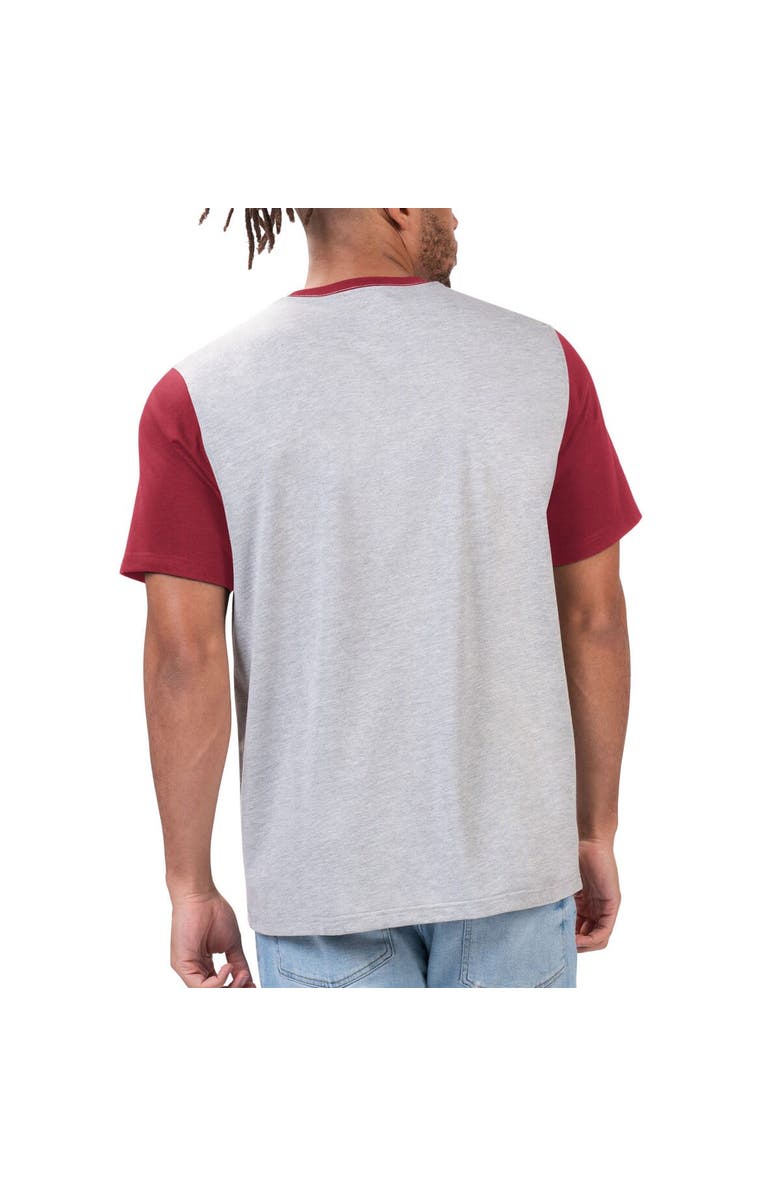 G-III SPORTS BY CARL BANKS Men's G-III Sports by Carl Banks Gray Arizona Cardinals Black Label T-Shirt, Alternate, color, 