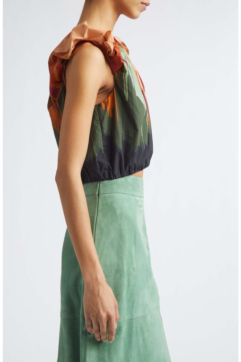 Gracie Cotton Crop Top, Alternate, color, AGATE