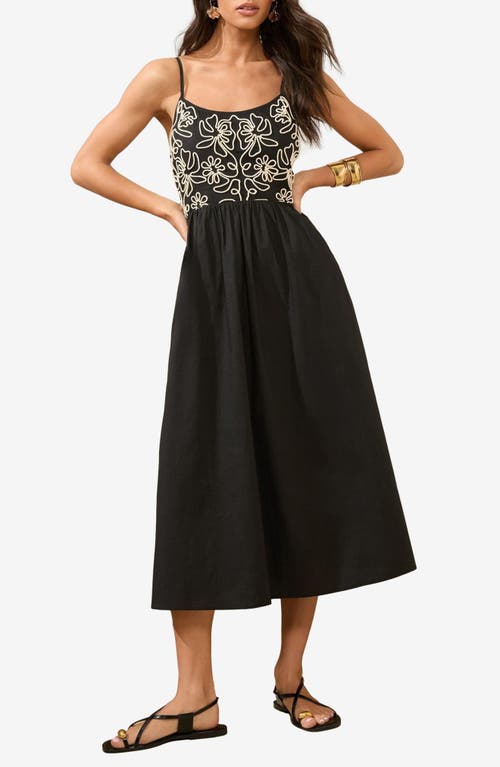 Lipsy Cornelli Detail Sleeveless Midi Dress