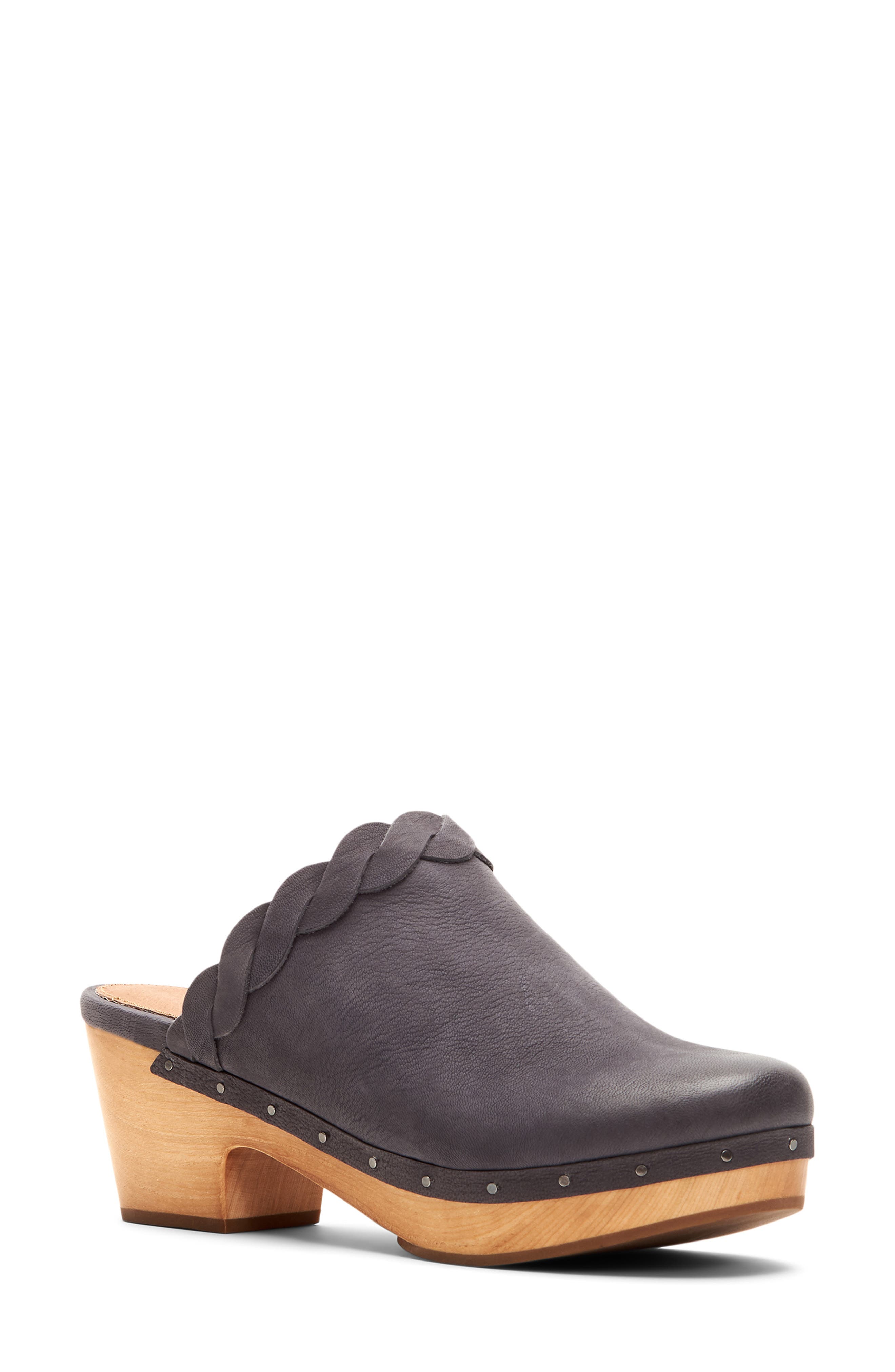 Mille Clog, Main, color, JEANS SUEDE