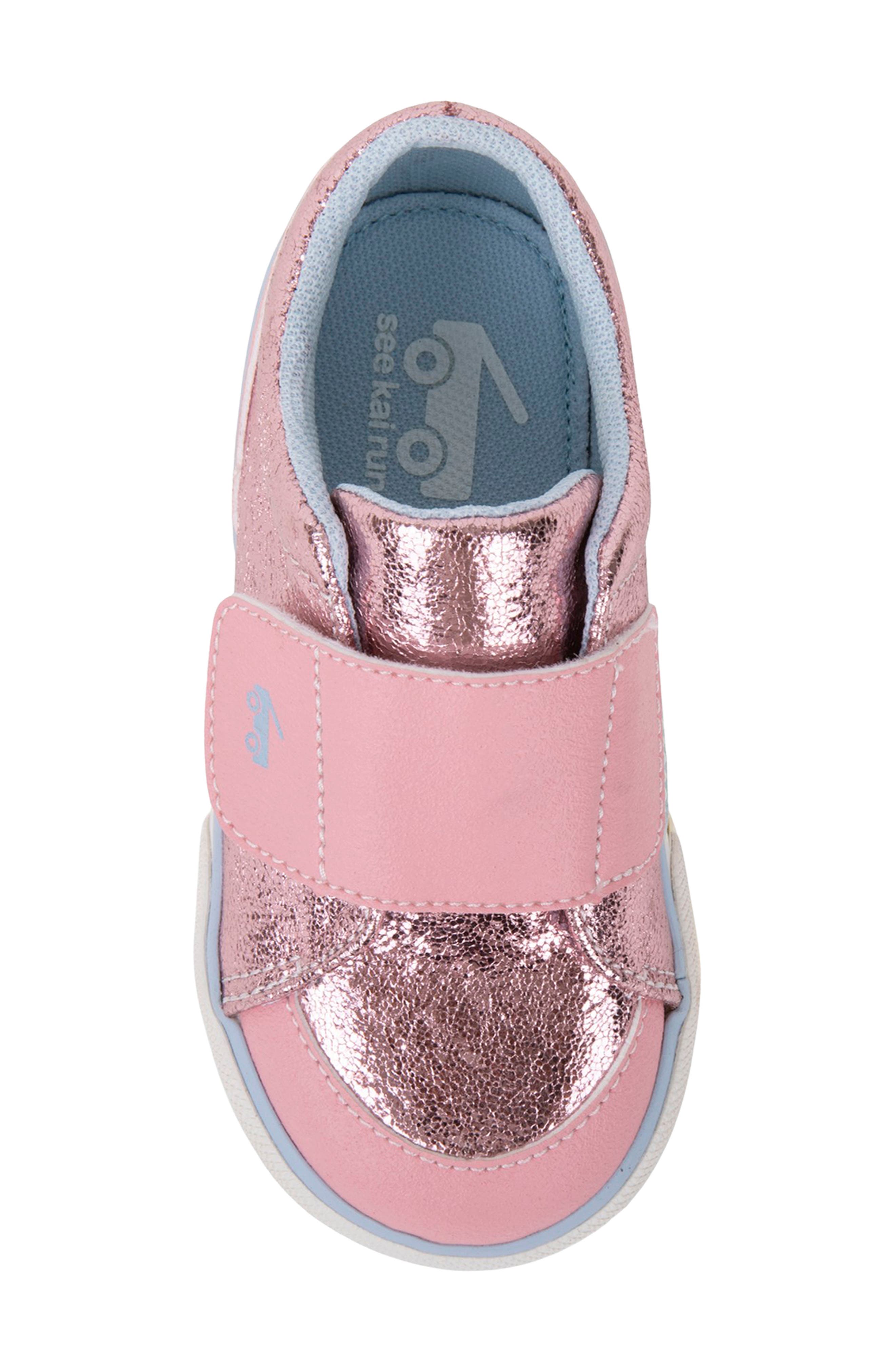 Kids' Toni Sneaker, Alternate, color, PINK METALLIC