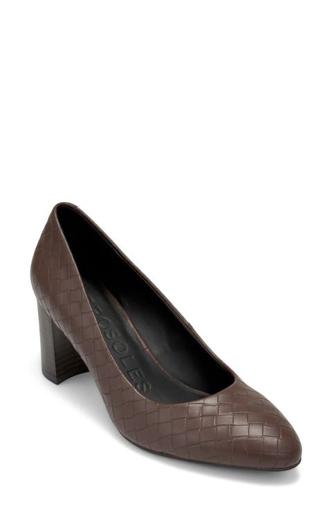 Betsy Faux Leather Pump