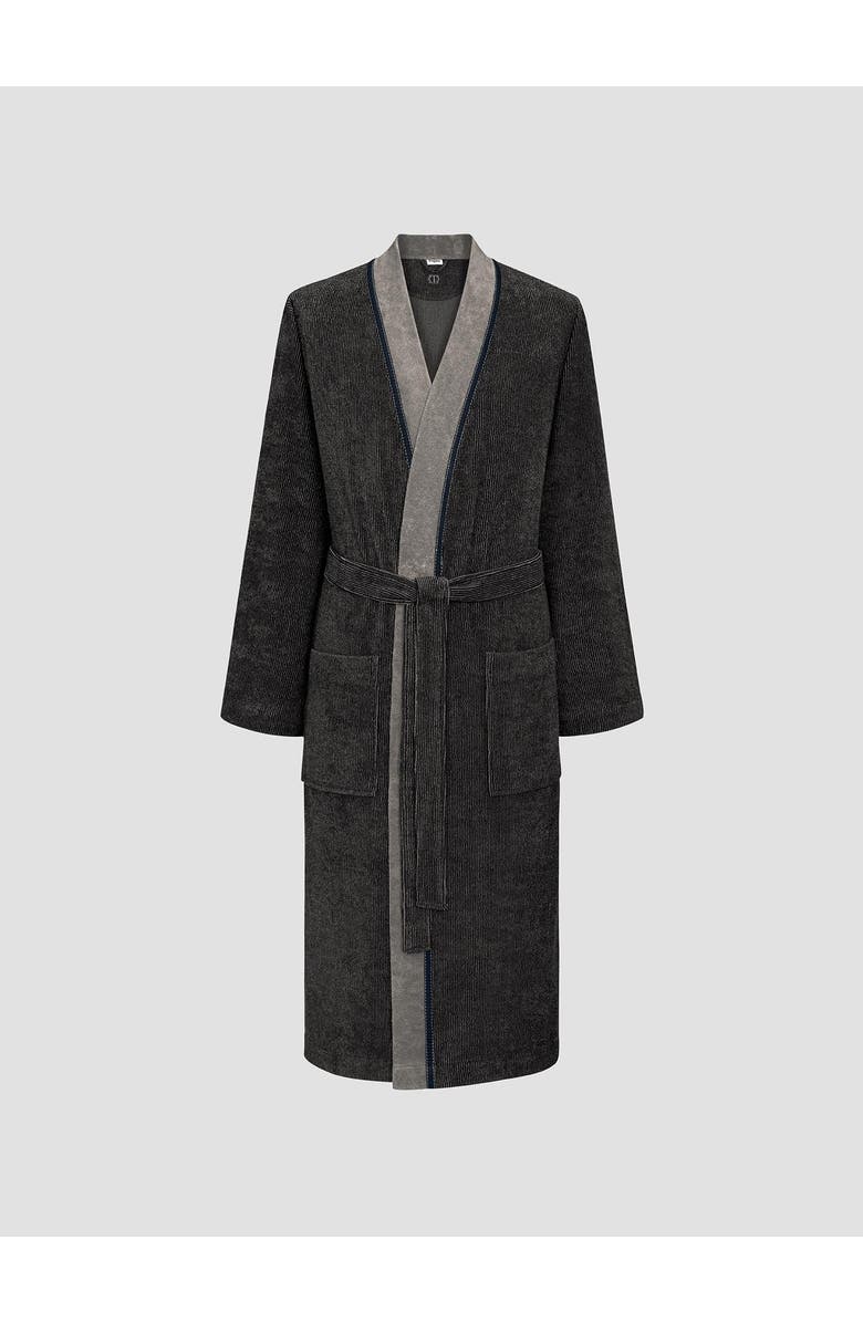 Togas Franco Men's Bathrobe, Alternate, color, Black