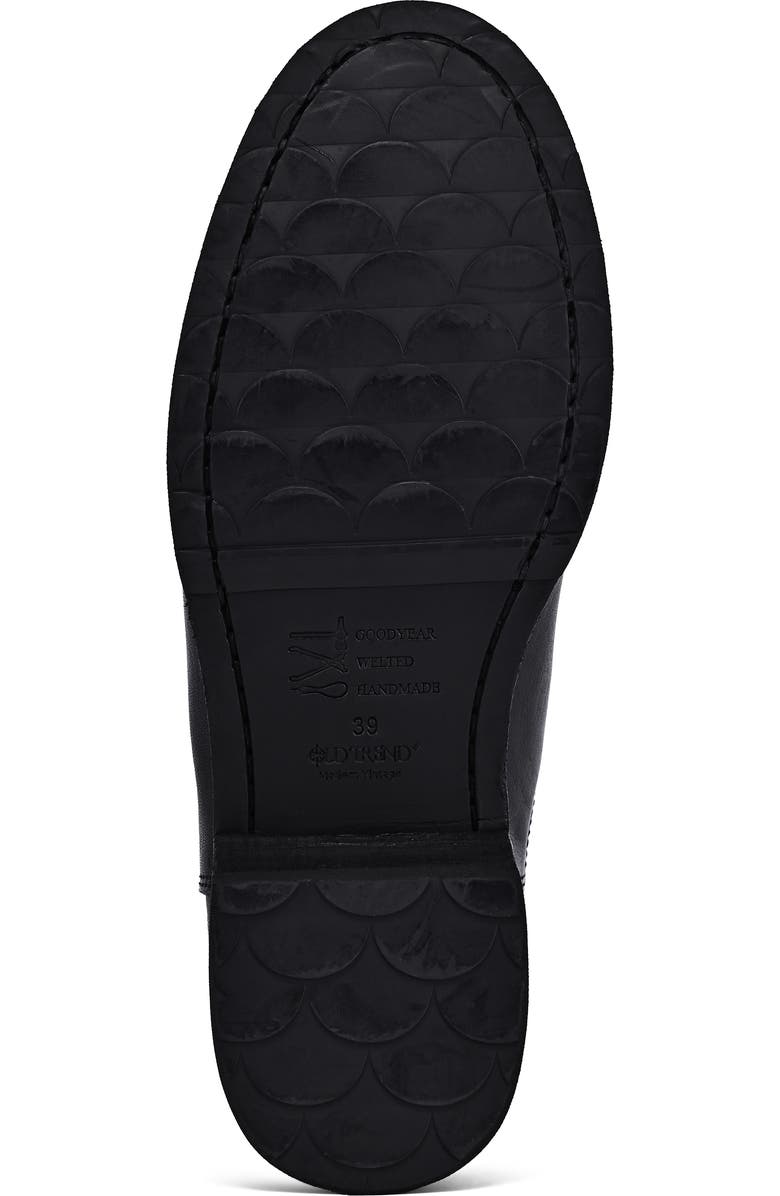 OLD TREND Heritage Genuine Leather Hand Finished Chelsea Boot, Alternate, color, Black