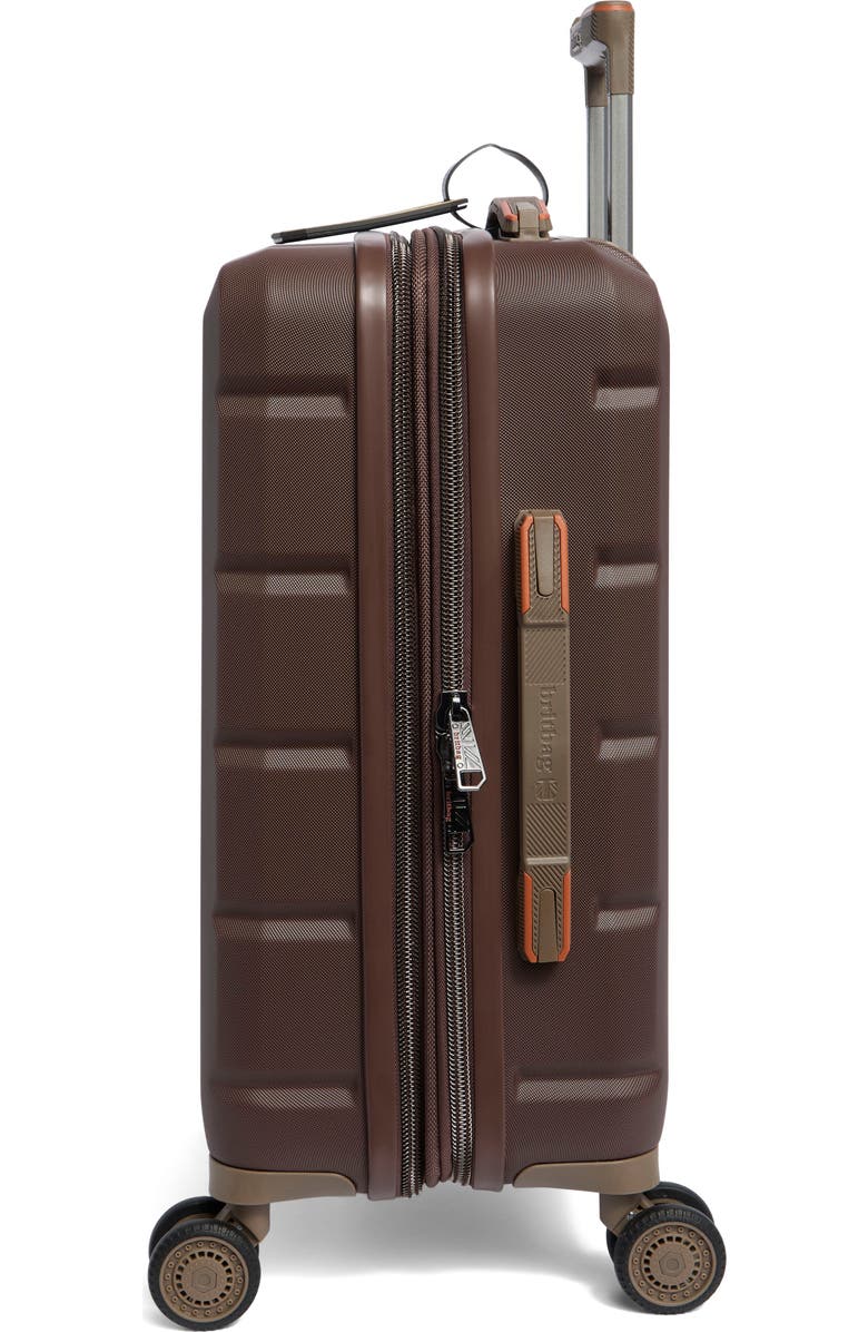 Britbag Stoneleigh 21-Inch Hardside Carry-On Spinner Luggage, Alternate, color, Shaved Chocolate