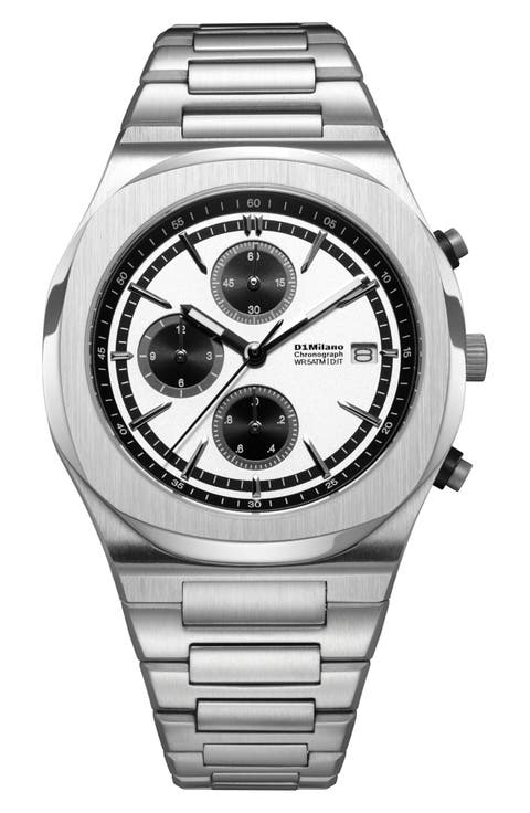 Pulse Chronograph Bracelet Watch, 39mm