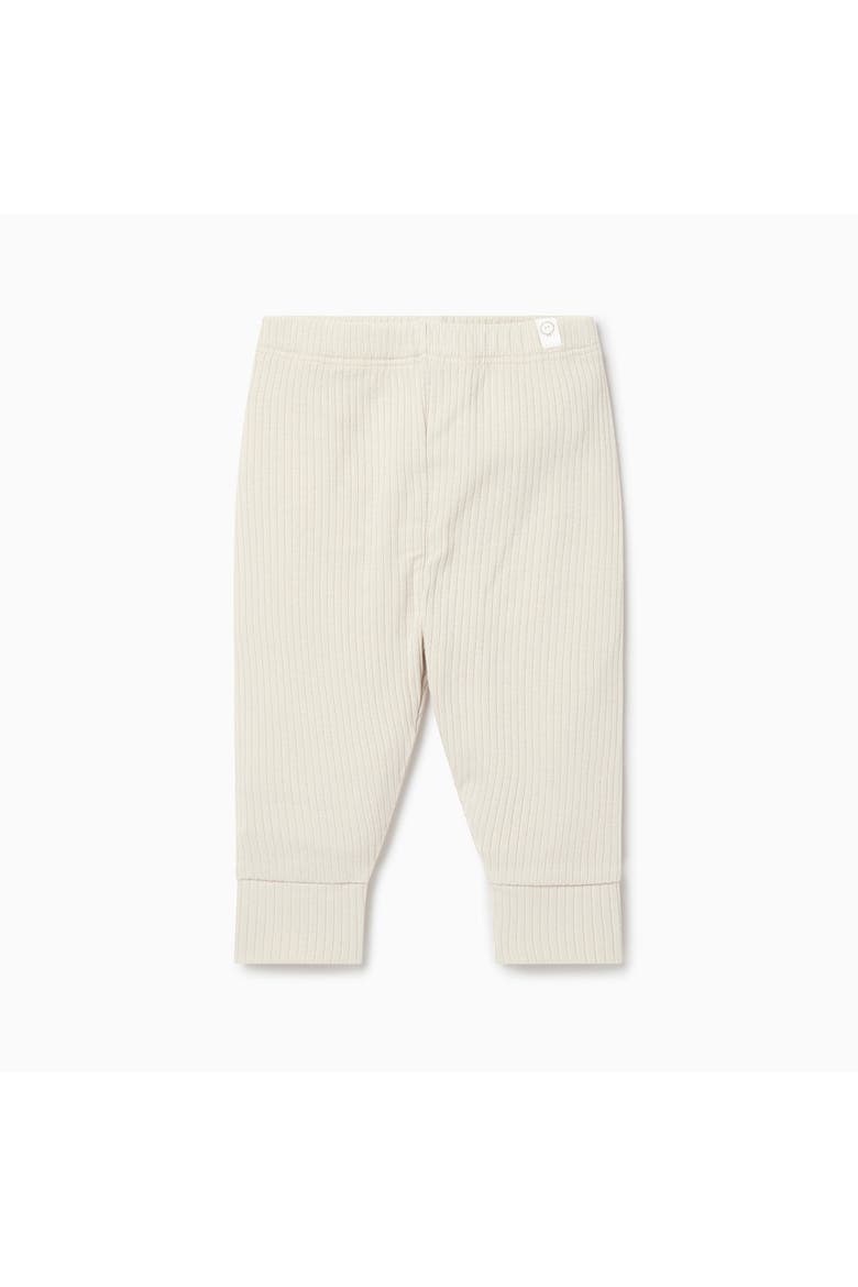 Ribbed Leggings, Alternate, color, Ecru