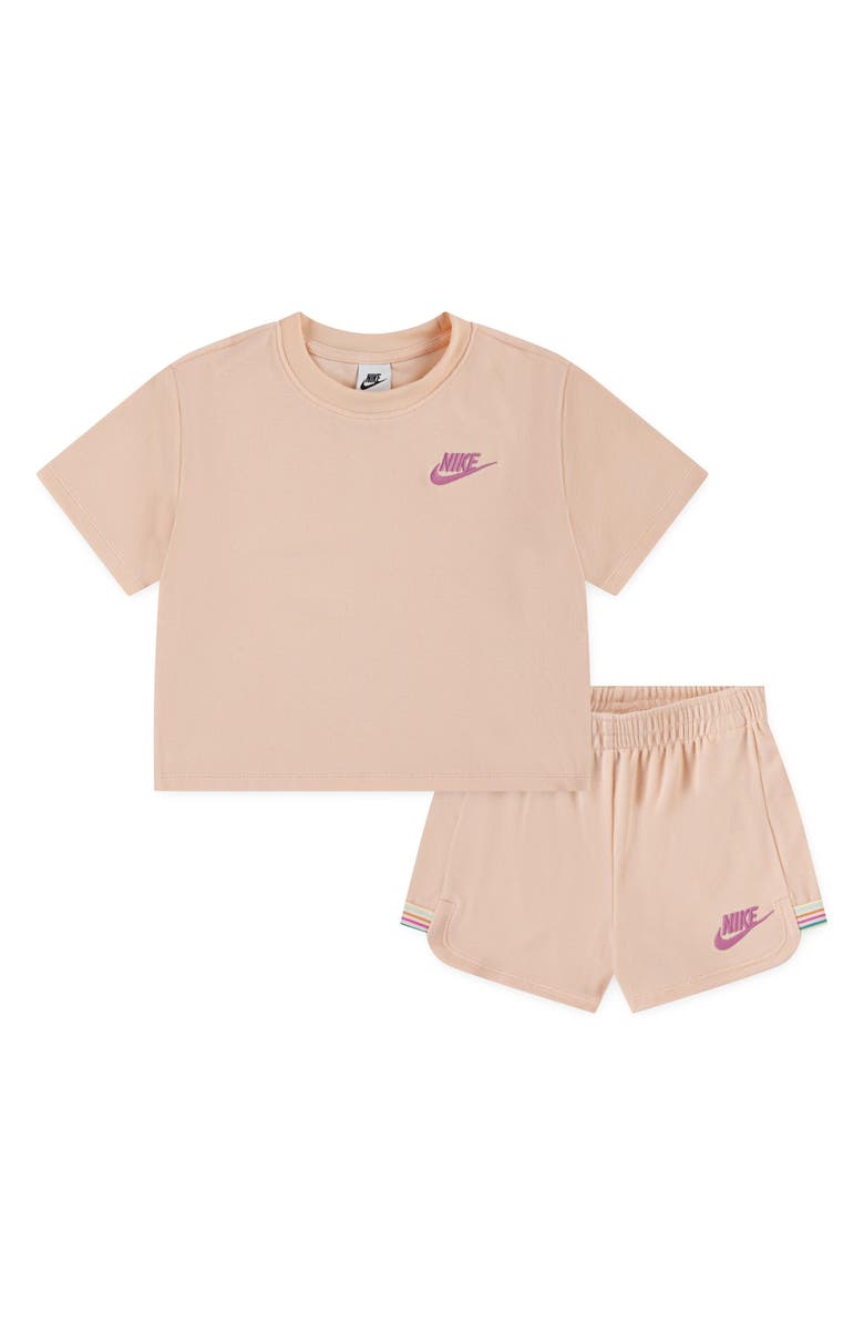 Kids' Dri-FIT Happy Camper Tank & Mesh Shorts Set