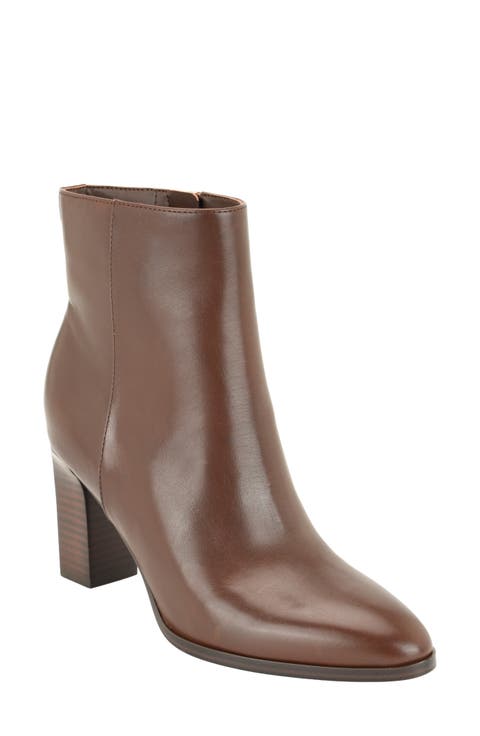 Deven Leather Bootie