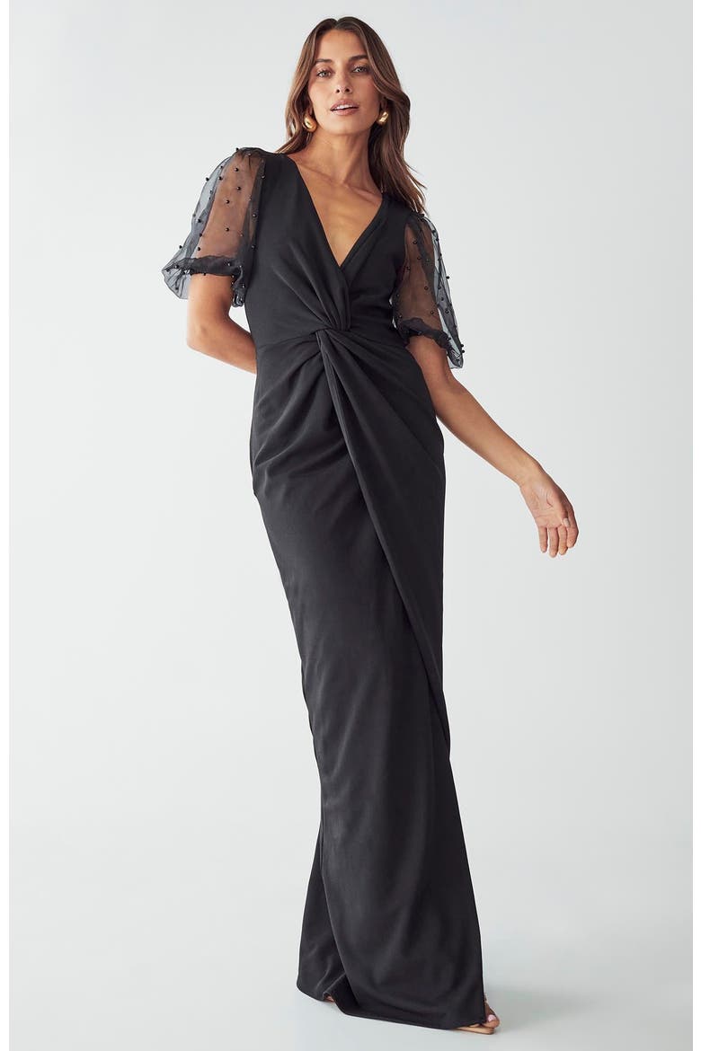 Chiara  Dress, Alternate, color, Black