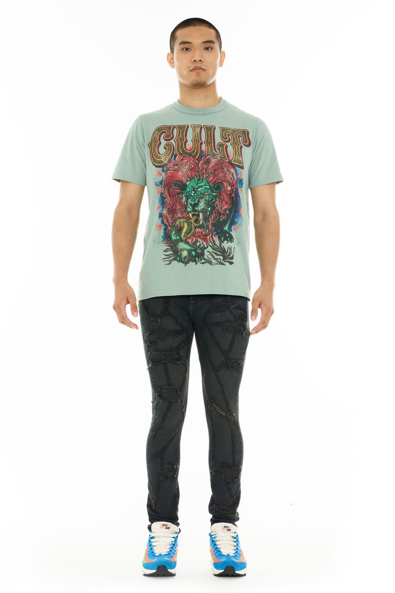Punk Super Skinny 602 Jeans, Alternate, color, SMOG