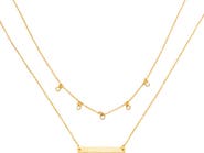 Fosterie Layered Gem Necklace