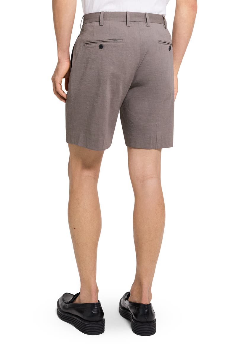 Standard Good Linen Blend Shorts, Alternate, color, MOREL