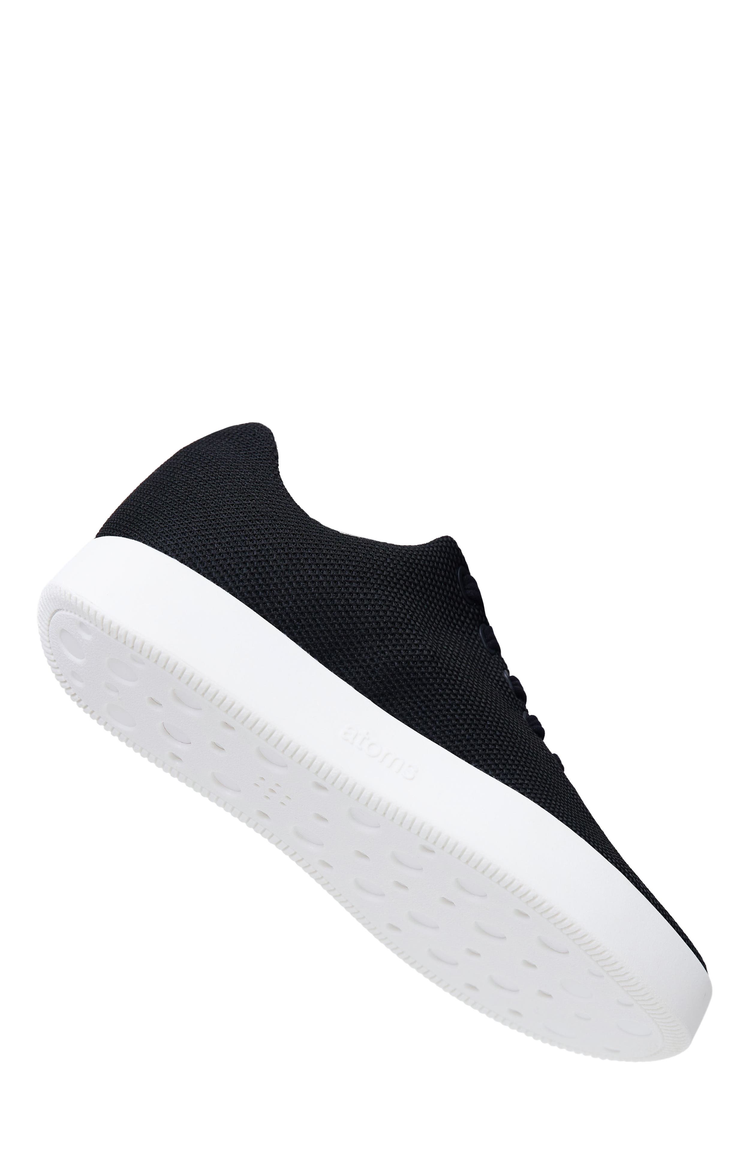 Model 001 Sneakers, Alternate, color, Black & White