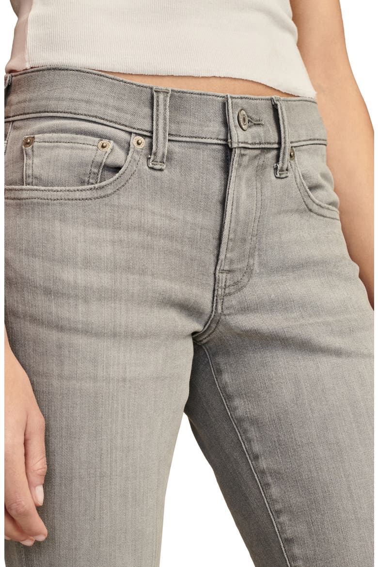 Sweet Straight Leg Jeans, Alternate, color, PEBBLE GRE