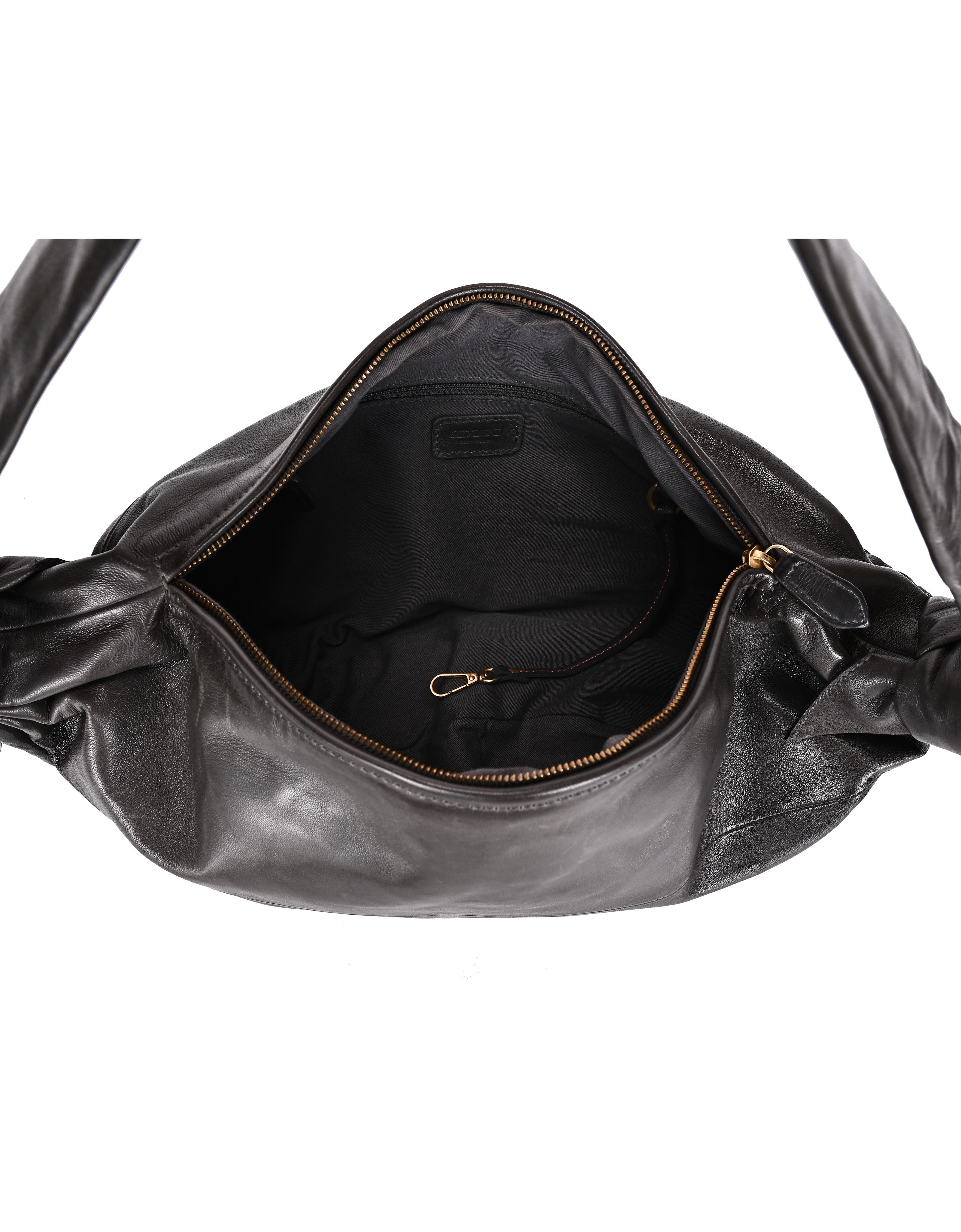 OLD TREND Lily Oversized Handwoven Convertible Leather Sling Bag, Alternate, color, Grey