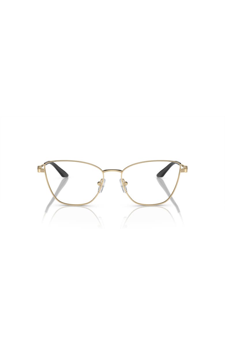Armani Exchange 53mm Cat Eye optical glasses, Alternate, color, Gold