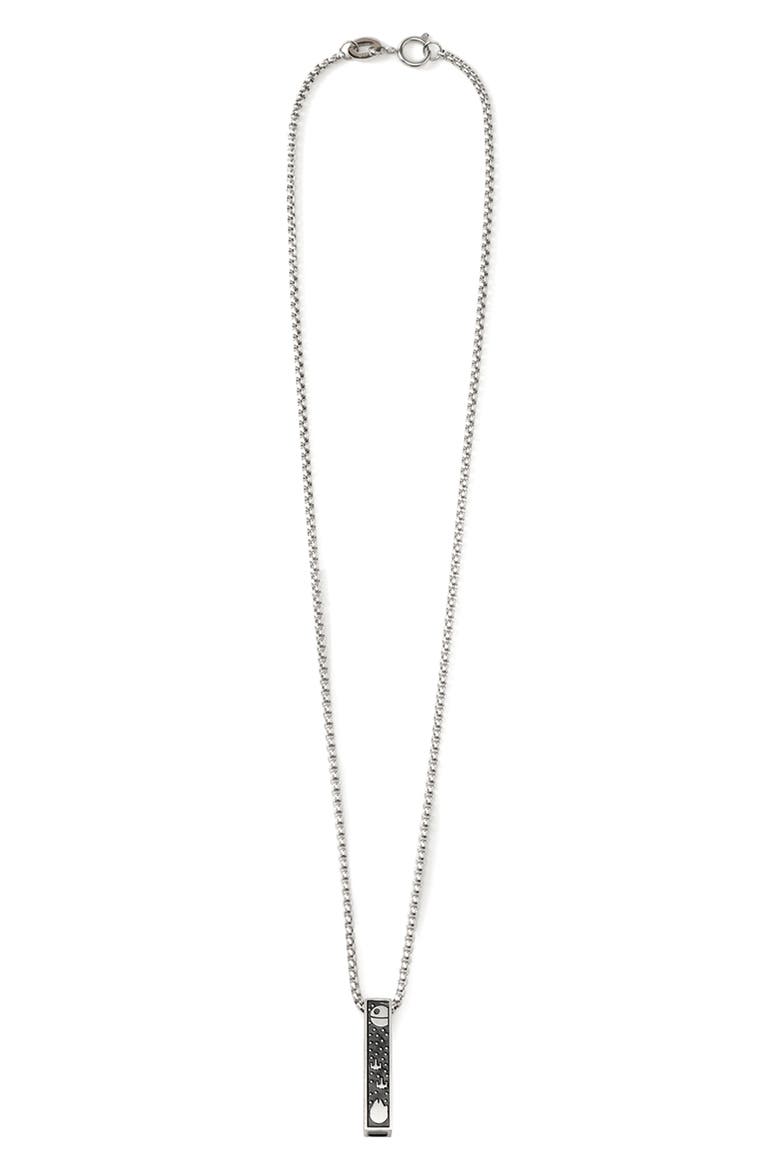 Star Wars A New Hope Pendant Necklace, Alternate, color, SILVER