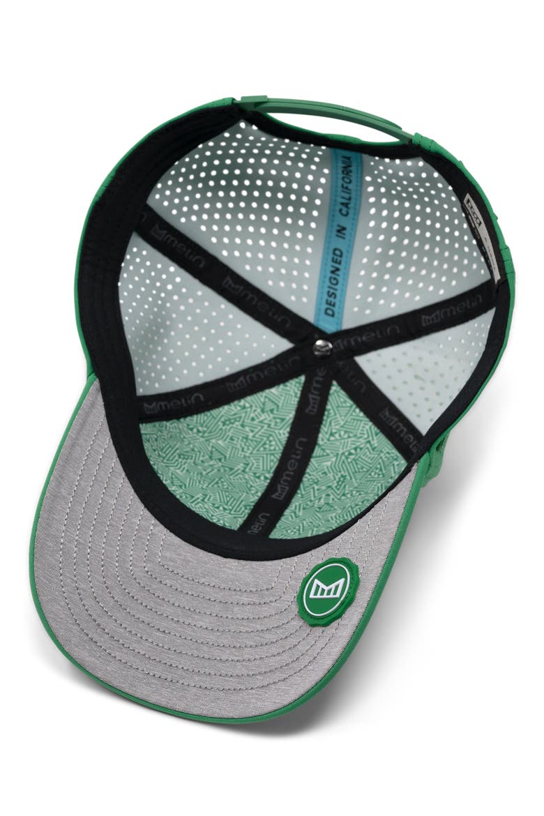 A-Game Icon Hydro Performance Snapback Hat, Alternate, color, KELLY GREEN