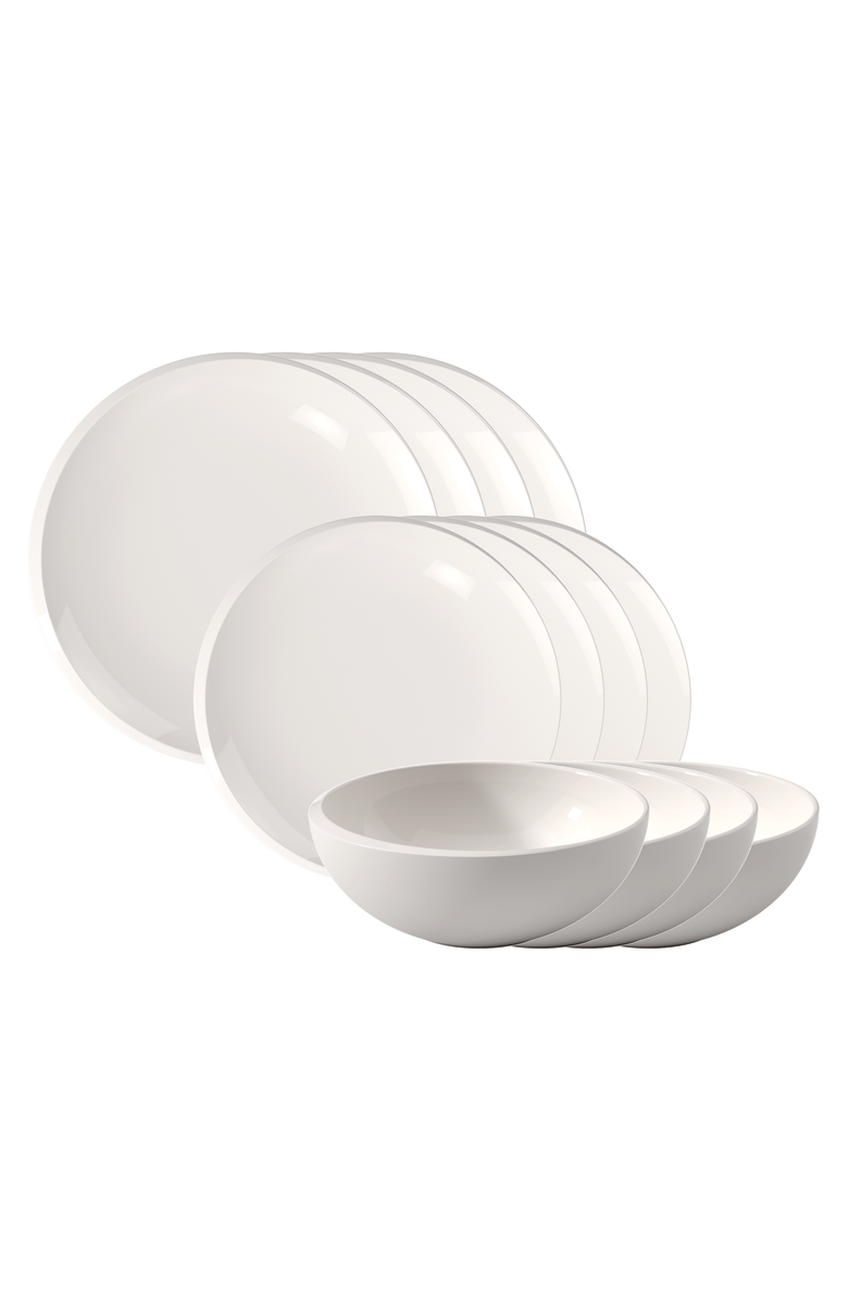 Villeroy & Boch NewMoon 12 Pc Set, Main, color, White