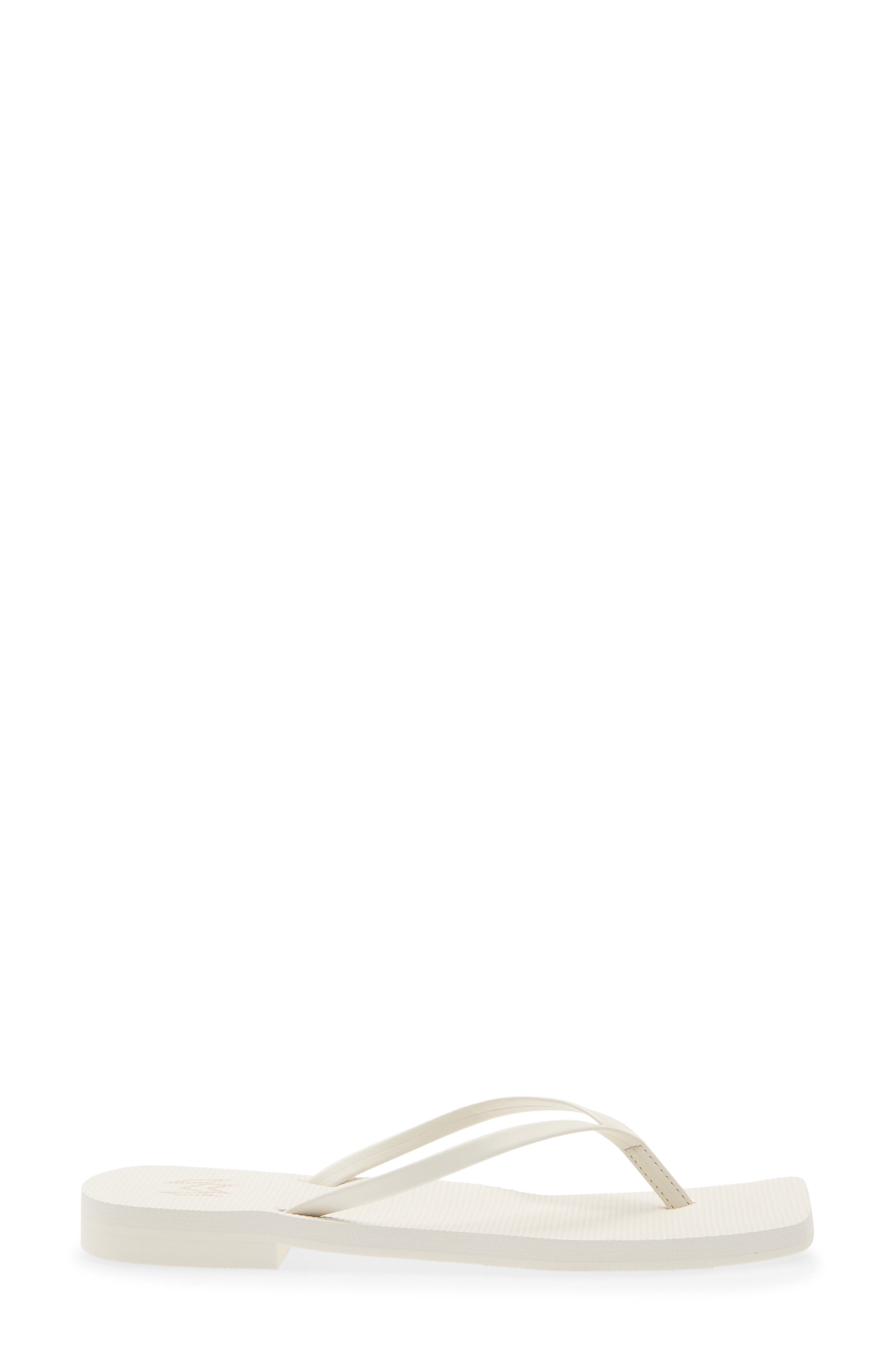 Malvados Lola Square Toe Flip-Flop, Alternate, color, Ash