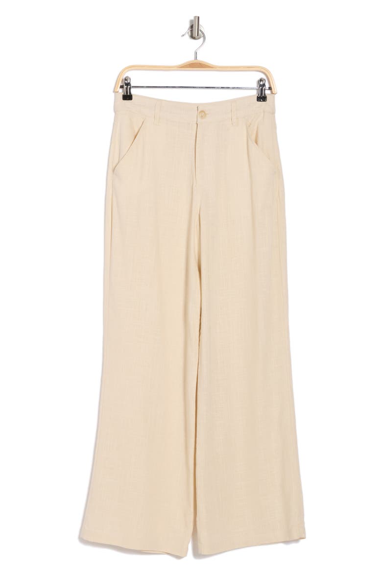 Delilah Wide Leg Pants, Alternate, color, TAPIOCA