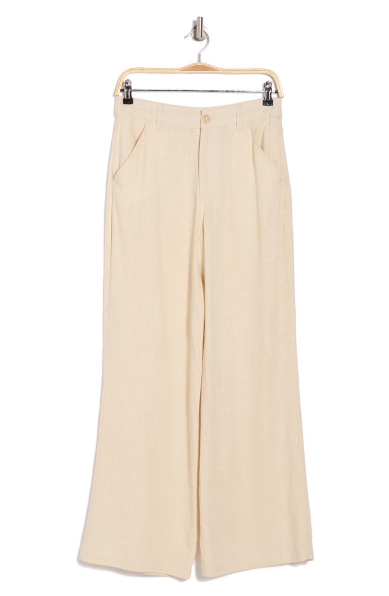 Love By Design Delilah Wide Leg Pants, Alternate, color, Tapioca