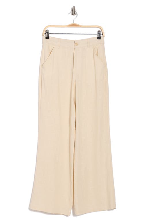 Love By Design Delilah Wide Leg Pants In Tapioca