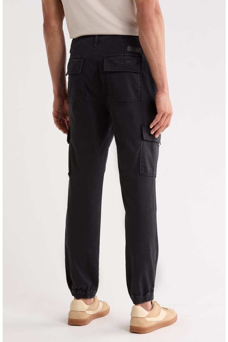 Tellis Slim Cargo Pants, Alternate, color, SULFUR PURE BLACK