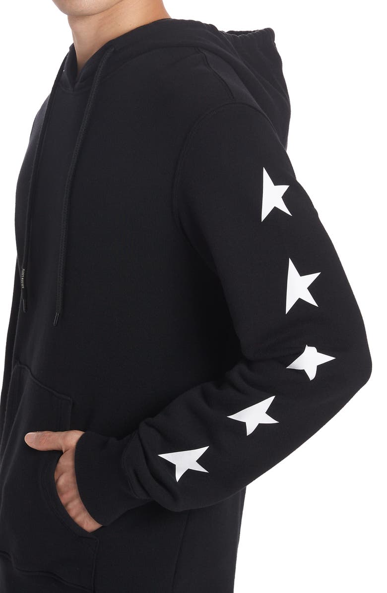 Golden Goose Star Graphic Hoodie, Alternate, color, 