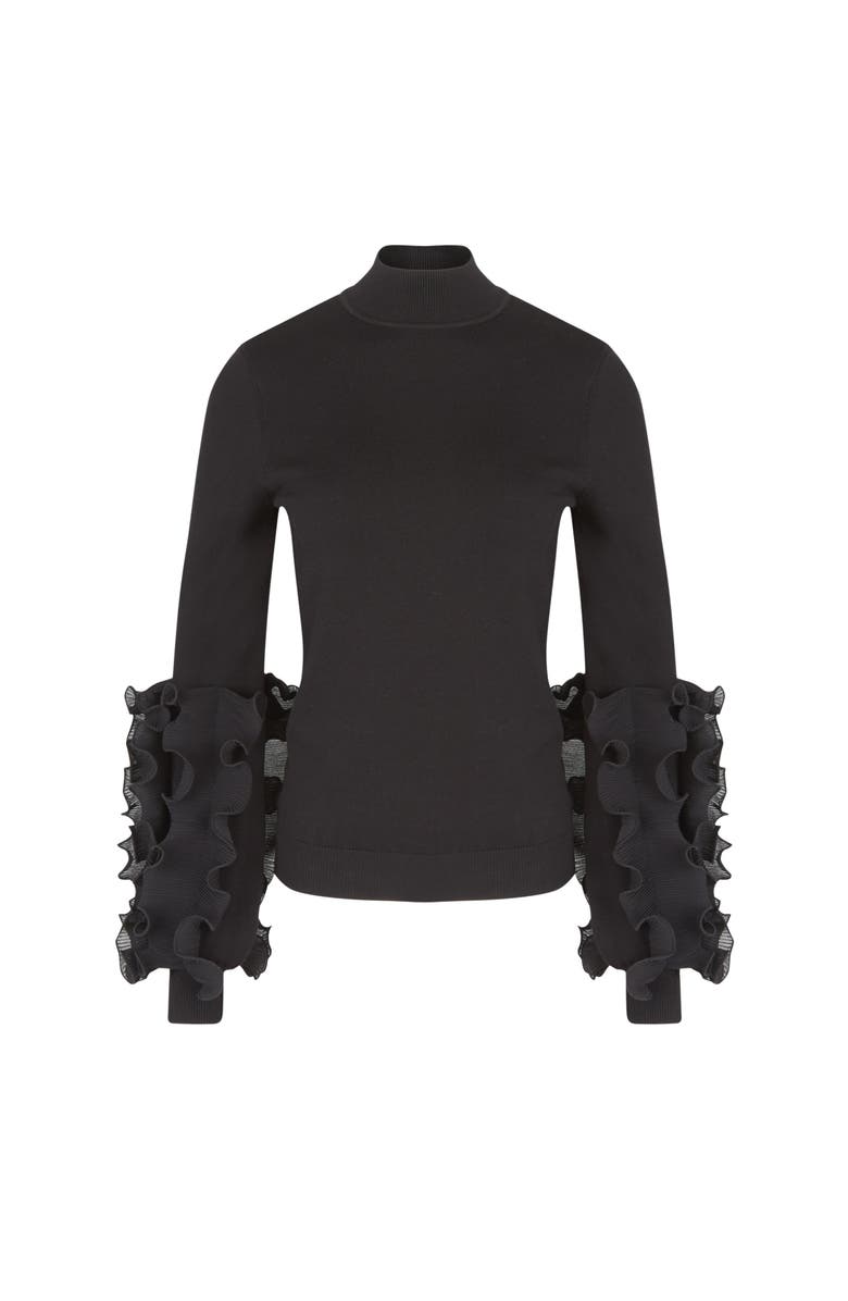 Anne Fontaine Lanka Sweater, Main, color, Black