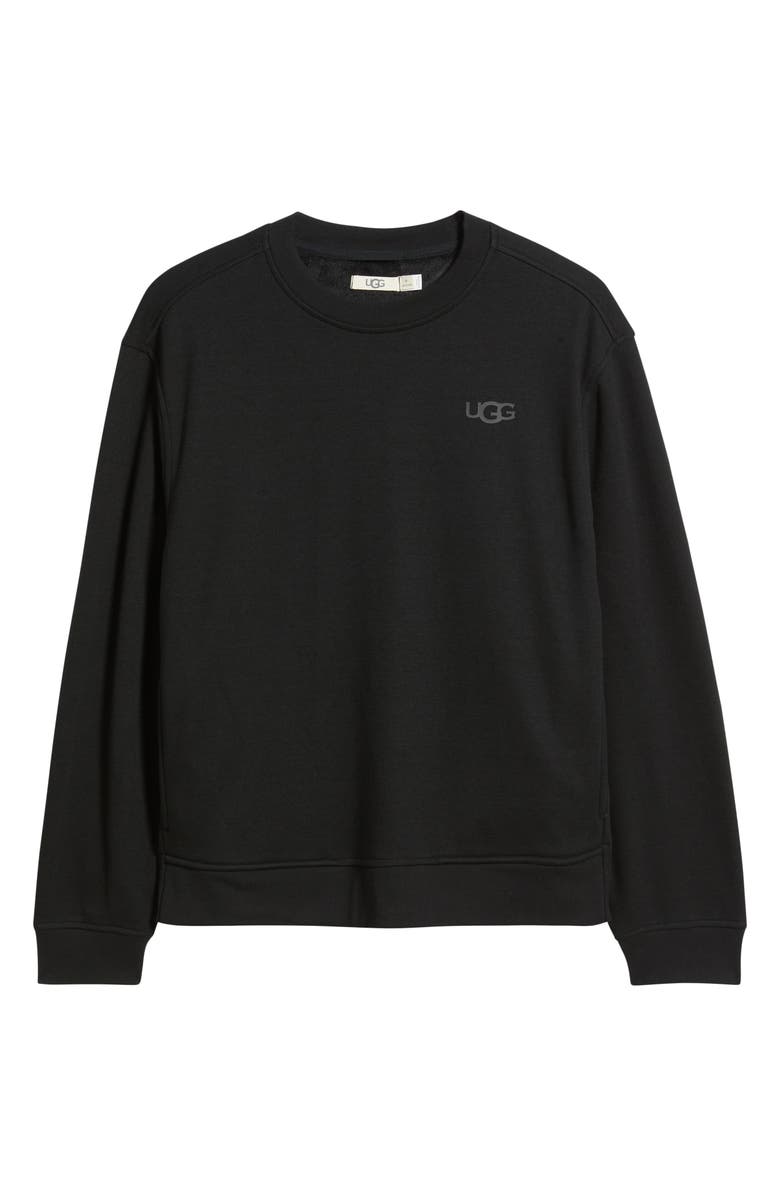 UGG<sup>®</sup> Nyles Relaxed Sweatshirt, Alternate, color, Black