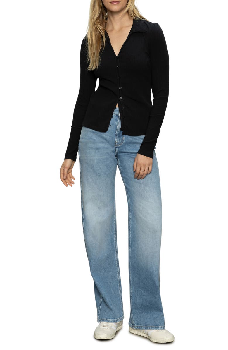 Sanctuary Daydreamer Rib Shirt, Alternate, color, 