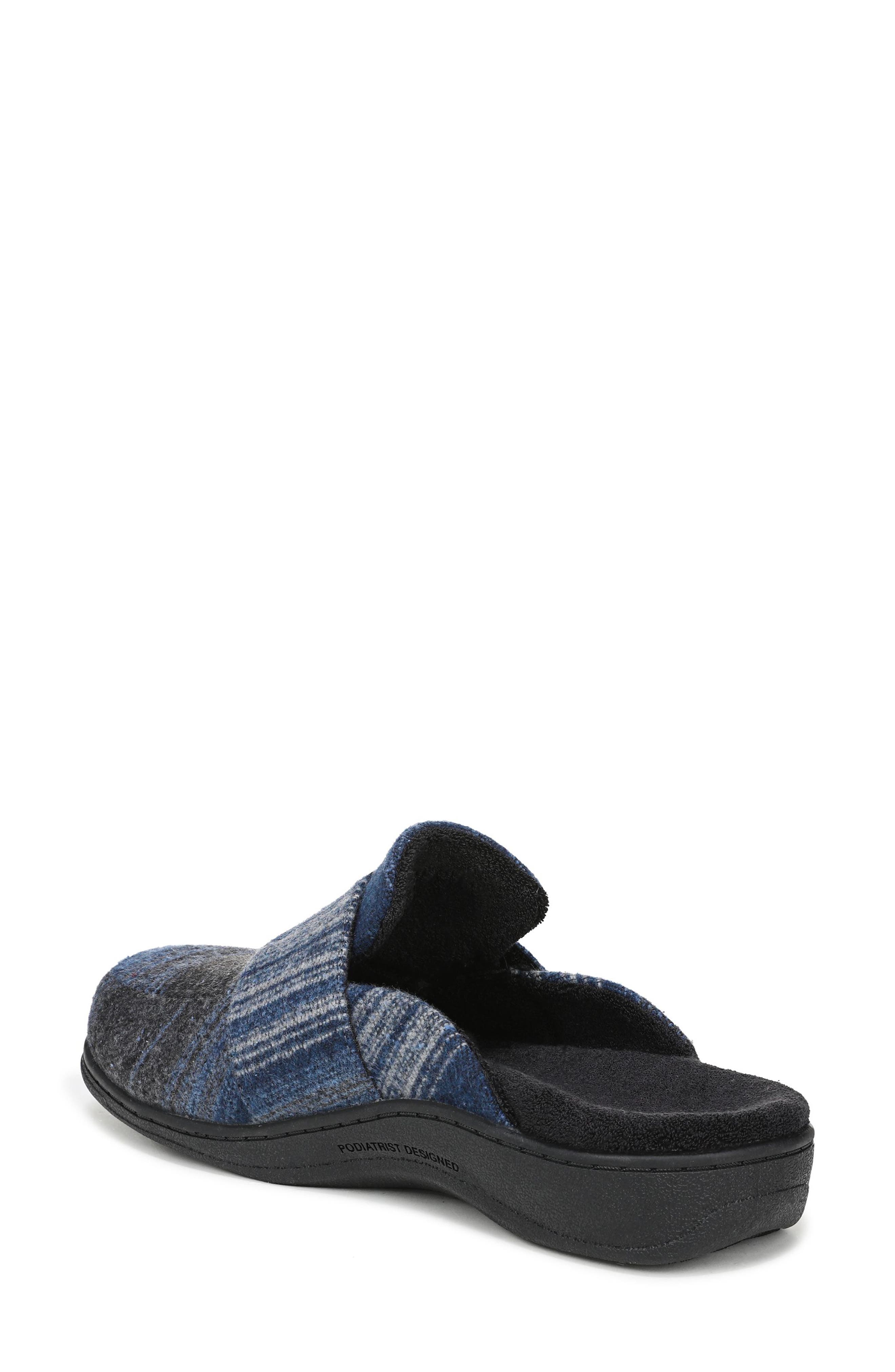 Gemma II Mule, Alternate, color, DARK DENIM MULTI
