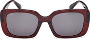 Max Mara 54mm Square Sunglasses