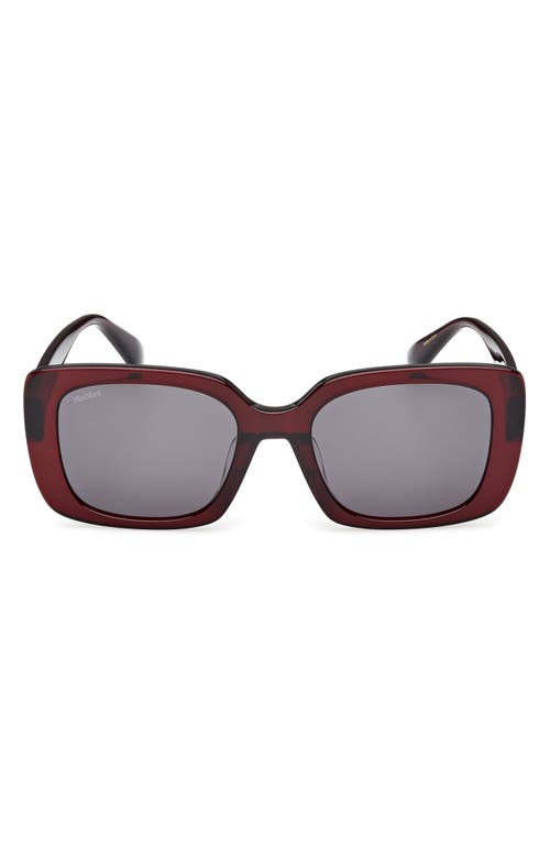 Max Mara 54mm Square Sunglasses