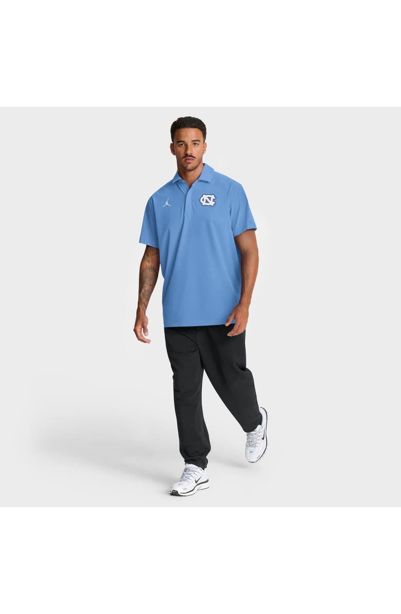 Jordan Brand Men's Jordan Brand Carolina Blue North Carolina Tar Heels 2025 Coaches Sideline Polo, Alternate, color, Light Blue