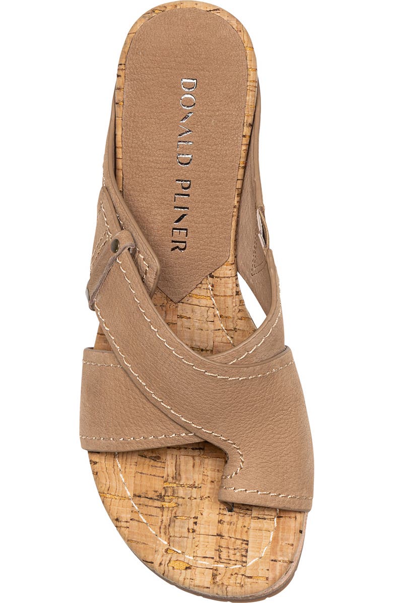 Donald Pliner Irini Platform Wedge Sandal, Alternate, color, Tobacco