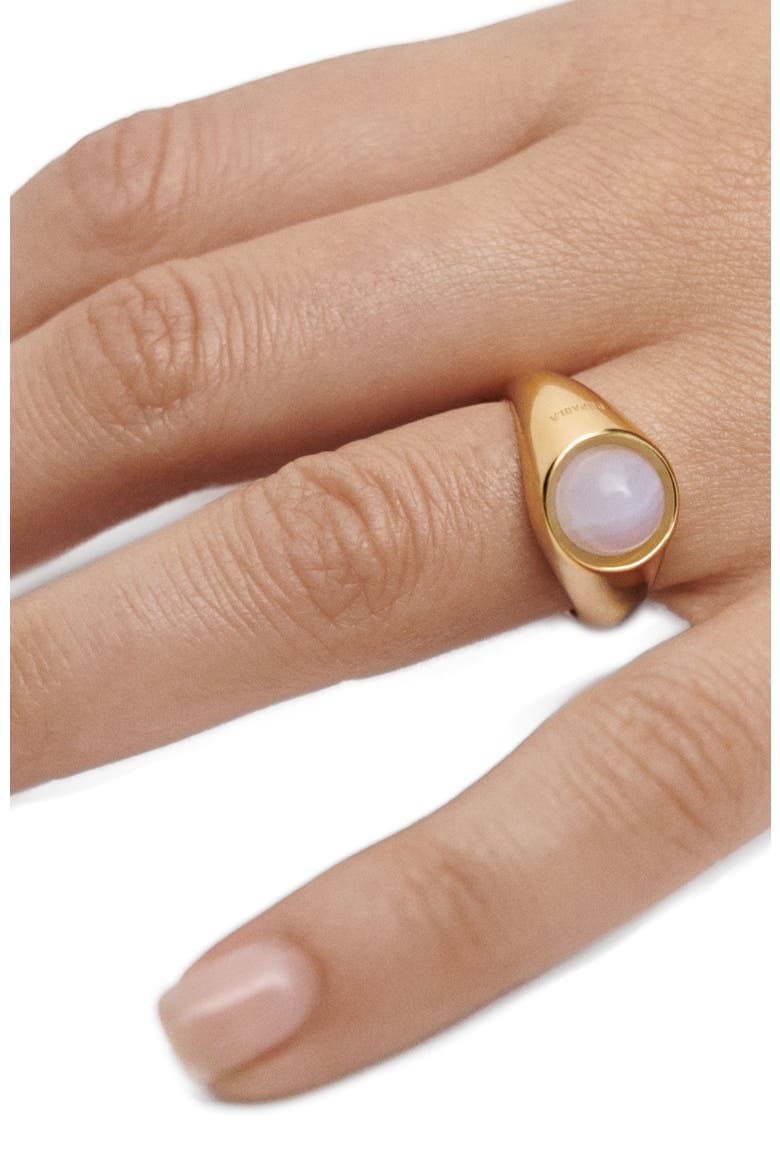 Agate Moon Ring, Alternate, color, Blue Lace